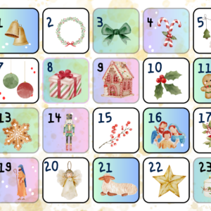 Traditional Christmas Carol Musical Advent Calendar